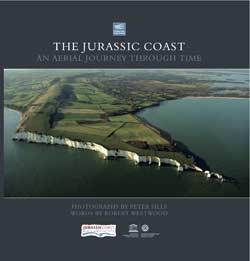 Jurassic Coast books. Aerial photo book