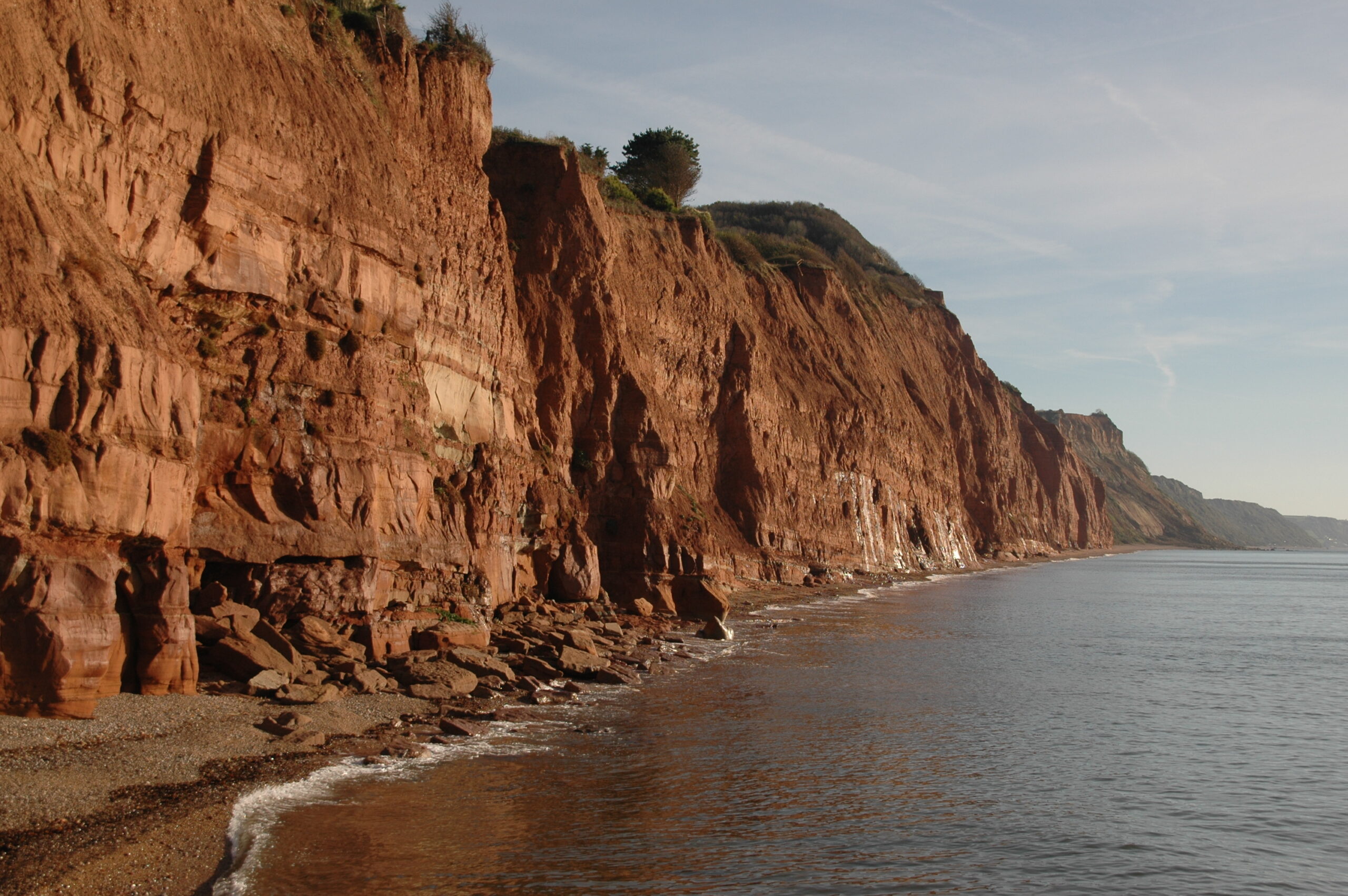 Red cliffs