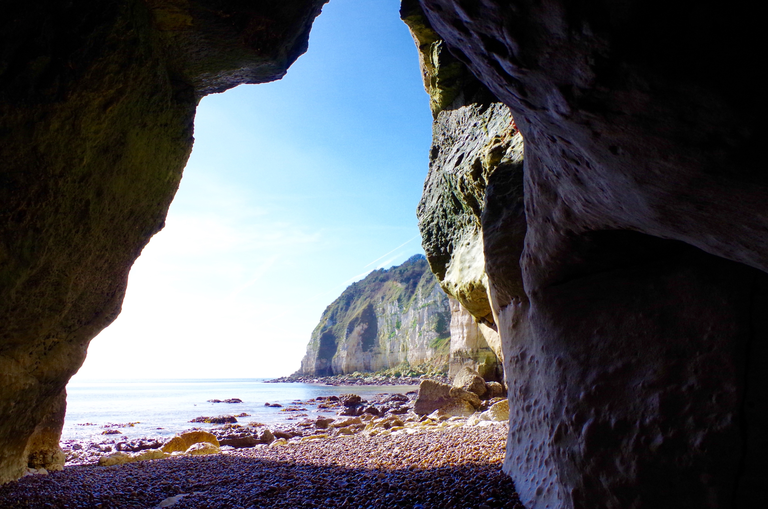 Beer Beach from Cave