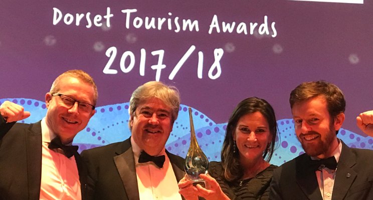 ‘Outstanding Contribution to Tourism’ accolade awarded to the Jurassic Coast team